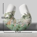 Ver imagem 5 de Almofada de Amamentação Travesseiro Safari Folhas Menino Verde