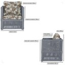 Ver imagem 6 de 4 Poltronas Madri Alumínio Corda Náutica Estofado 6 Trama Prata