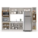 Ver imagem 5 de Cozinha Completa 5 Peças Rubi Off White Branco Yescasa