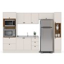 Ver imagem 6 de Cozinha Completa 5 Peças Rubi Off White Branco Yescasa