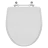 Assento Sanitário Poliester Victoria Branco para vaso Roca - 1