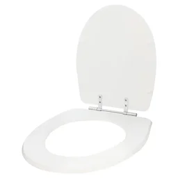 Assento Sanitário Poliester Victoria Branco para vaso Roca - 2