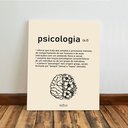 Ver imagem 7 de Kit 3 Quadro Decorativo Psicologia Consultório Quarto Mente 40x28