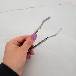 Pegador de Carne para Rodízio Churrasco 14cm Plaza Hercules em Aço Inox - 5