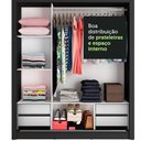 Ver imagem 7 de Guarda Roupa Casal Madesa Lyon Plus 3 Portas de Correr com Espelho 4 Gavetas