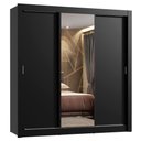 Ver imagem 3 de Guarda Roupa Casal Madesa Lyon Plus 3 Portas de Correr com Espelho 4 Gavetas