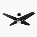 Ver imagem 1 de Ventilador de Teto Natuvent Callis Led 4 Pás Madeira Preto 4000k Branco Neutro, Luz Neutra 220v