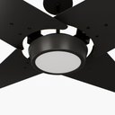 Ver imagem 2 de Ventilador de Teto Natuvent Callis Led 4 Pás Madeira Preto 4000k Branco Neutro, Luz Neutra 220v