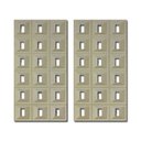 Ver imagem 3 de Kit 2  Divisória de ambiente  Pedra Leve Cobogó Decorativo 120cm X 60cm 2,5 cm Formaco Decor