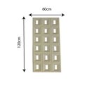 Ver imagem 4 de Kit 2  Divisória de ambiente  Pedra Leve Cobogó Decorativo 120cm X 60cm 2,5 cm Formaco Decor