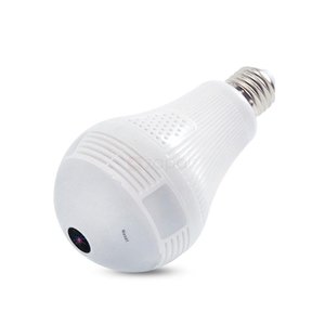 Lampada Câmera Espiã Panoramica 360º Wifi