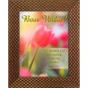 Ver imagem 1 de Quadro Mensagem de Boas Vindas de Verniz com Moldura 62x42 cm FORNECEDOR 57 QM-007