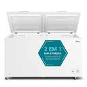 Ver imagem 3 de Freezer Horizontal Philco PFH520B 2 em 1 500L Classe a Branco 220V