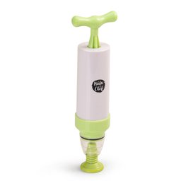 Jogo de 10 Sacos Reutilizáveis Vacuum 6 L e Selador a Vácuo Manual Moda do Chef - 2