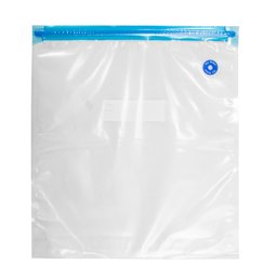 Jogo de 10 Sacos Reutilizáveis Vacuum 6 L e Selador a Vácuo Manual Moda do Chef - 5