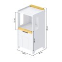 Ver imagem 3 de Estante Nicho com Porta Petit Casatema MadeiraOriginals Branco/Mel