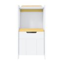 Ver imagem 2 de Estante Nicho com Porta Petit Casatema MadeiraOriginals Branco/Mel