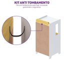 Ver imagem 5 de Estante Nicho com Porta Petit Casatema MadeiraOriginals Branco/Mel