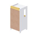 Ver imagem 4 de Estante Nicho com Porta Petit Casatema MadeiraOriginals Branco/Mel