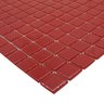 Pastilhas de Vidro Parede Cristal Vermelha 30x30cm - 3