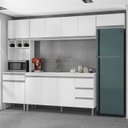 Ver imagem 2 de Cozinha Modulada 5 Peças 281 cm Andreia Branco REAJL