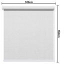 Ver imagem 7 de Cortina Persiana Rolo Tela Solar 3% L=1,20m X A=1,60m | Atlas - Branca