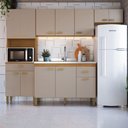 Ver imagem 1 de Cozinha Completa Zurique 12 Portas 2 Gavetas Freijo/camurça - Indekes
