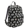Mochila de Costas Casual Canvas Teen Flores Republic Vix Preto Mochila de Costas Casual Canvas Teen  - 1