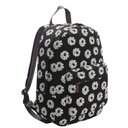 Ver imagem 1 de Mochila de Costas Casual Canvas Teen Flores Republic Vix Preto Mochila de Costas Casual Canvas Teen 
