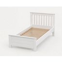 Ver imagem 2 de Cama de Solteiro de Madeira Maciça Ecoconfort Branco