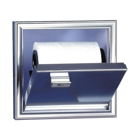 Porta Papel Simples de Embutir 17,5 X 16,5 Cm - 7013 - Cris Metal
