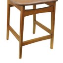 Ver mais imagens de Banqueta Organik Encosto Anatômico com Telinha Rattan Natural - Amêndoa - Corano Marrom Mescla