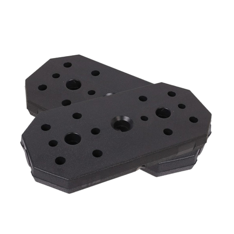 Kit 02 Unidades de Tijolinho 5kg para Estação de Musculação