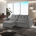Ver imagem 1 de Sofá Retrátil e Reclinável Exclusive 230cm Braço 25cm Meu Sofá Online