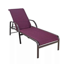 Ver imagem 1 de Espreguiçadeira Aspen Confortável de Alumínio e Corda Náutica Encosto Reclinável