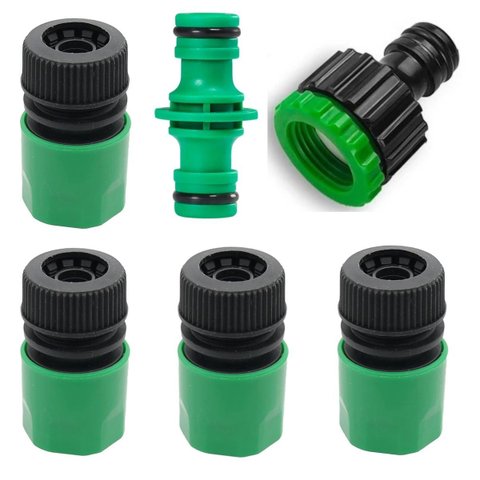 Conjunto para Mangueira com 6 Peças com Bloqueador de Fluxo D'água
