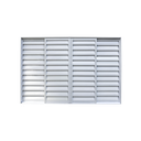 Ver imagem 5 de Veneziana 6 Folhas Aluminio Branco 1,20x1,50 Linha 18 Modular