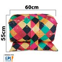 Ver imagem 4 de Futon Dobrável de Espuma Solteiro Geométrico Bf Colchões