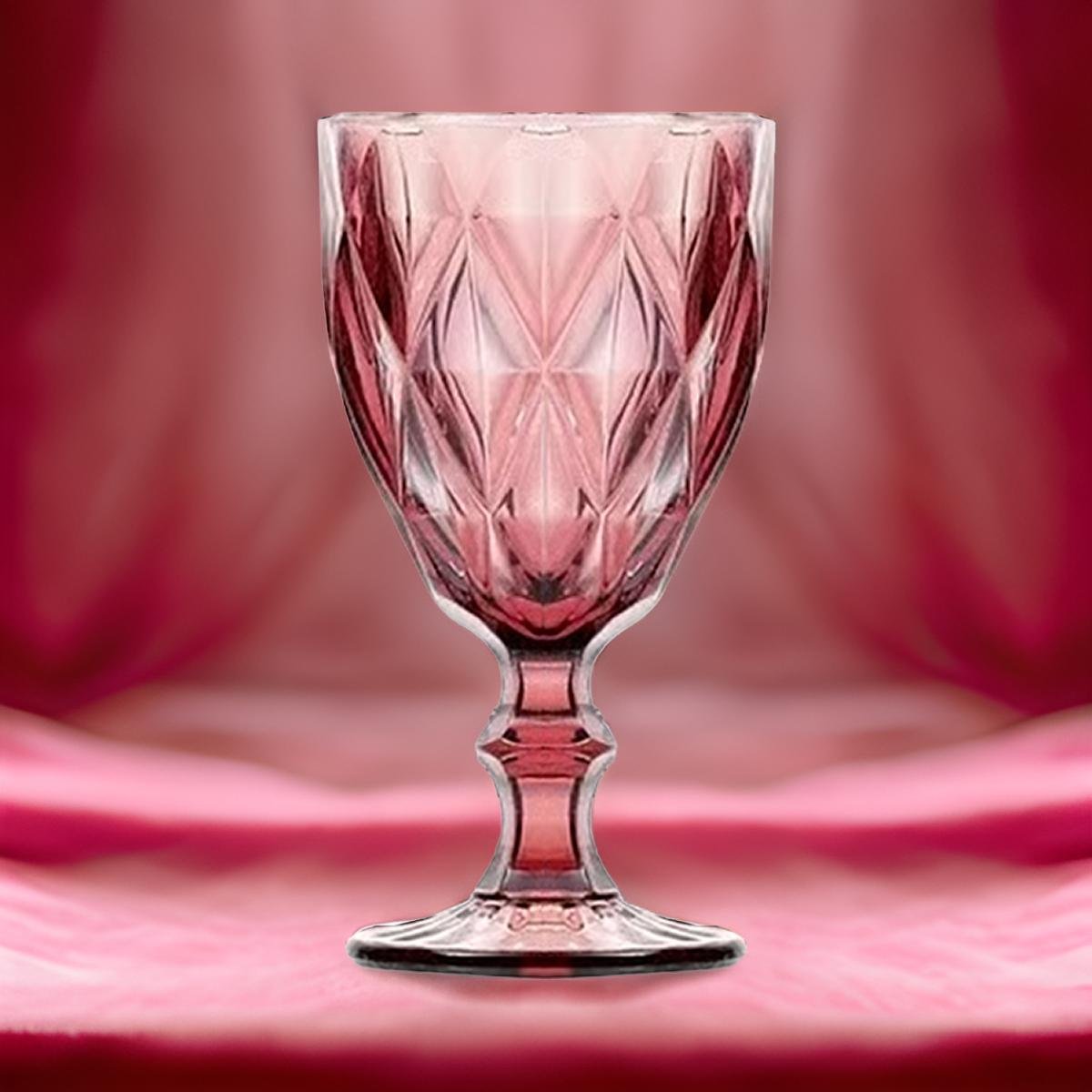Conjunto de Taças Diamond 245ml:roxo - 6