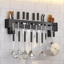 Ver imagem 5 de Suporte Organizador de Pendurar Utensílios na Cozinha Grande Decoração Organização Casa Leva pra Cas