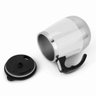 Caneca Mixer Stirring Mug 400ml Aço Inox Copo Branco - 3