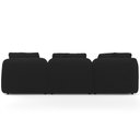 Ver mais imagens de Sofá 4 Lugares com Chaise Direito Sala Living 288cm Arlo F04 Veludo Preto - Lyam Decor