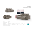 Ver imagem 3 de Sofá Reclinável Retrátil 1.80 Espuma D-28 Alta Densidade