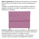 Ver imagem 5 de Cabeceira Solteiro Cama Box Estofada 90 Cm Suede Bela Rosa