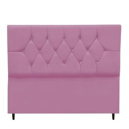 Cabeceira Solteiro Cama Box Estofada 90 Cm Suede Bela Rosa - 1