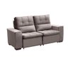 Sofá Retrátil e Reclinável 150 Cm Classic Veludo Castor - 4