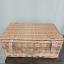 Ver imagem 2 de Jogo 14 Peças Cesto Organizador de Fibra Natural Natural 20x30x45cm Multiuso