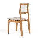 Ver imagem 6 de Kit 2 Cadeiras Granada Madeira Maciça C/ Estofado em Linho