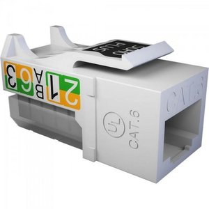 Conector Rj45 Femea Cat6 T568a/b Branco Sohoplus