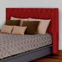 Ver imagem 2 de Kit Cabeceira e Calçadeira Baú Emma Suede Casal 140 Cm
